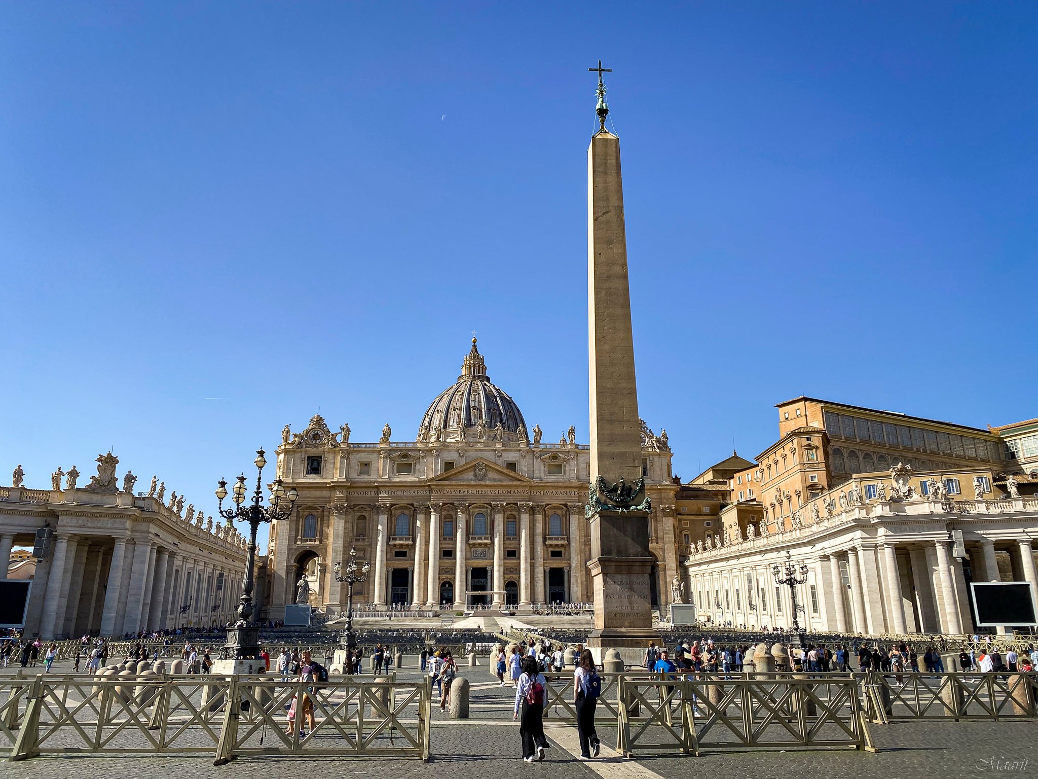 Häämatka Italiassa: päivä Vatikaanivaltiossa