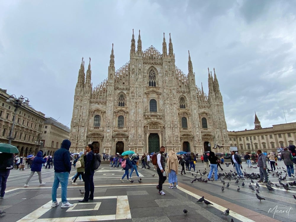 Viikonloppu Milanossa: ensimmäinen päivä