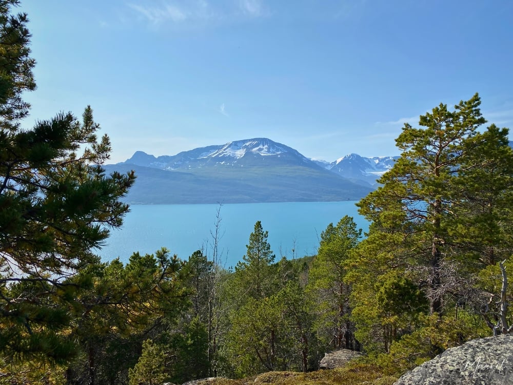 Hengenin vesiputous ja Svarteberget, Skibotn