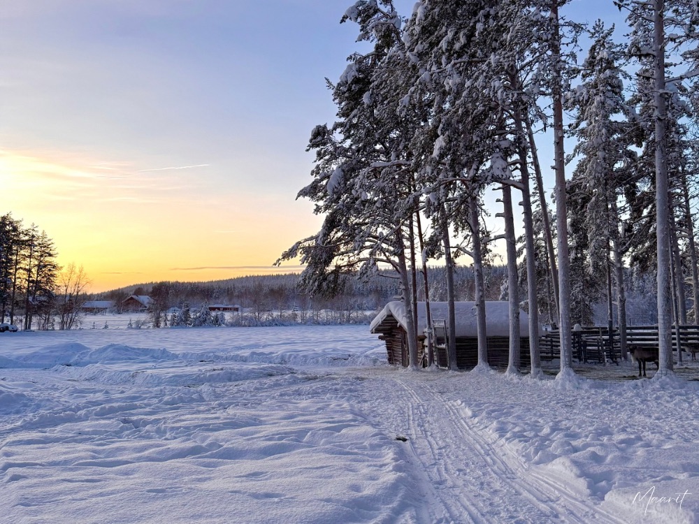 Meän joulu Äkäslompolossa